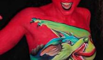 Bodypainting von Harald Wolf aus Bruchsal