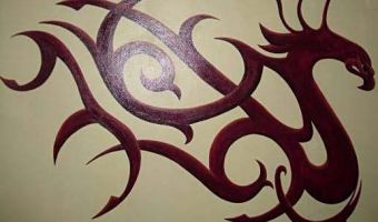 Wandtattoo: Illusionsmalerei von Harald Wolf