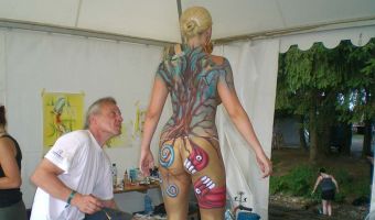 Bodypainting "Maya" von Harald Wolf aus Bruchsal